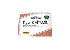 Shf D3 Ve K Vitamini 30 Softjel300 Mg