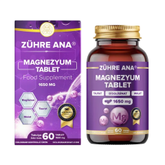 Zühre Ana Magnezyum Tablet 60 Lı
