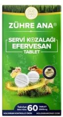 Zühre Ana Selvi Kozalağı Efervesan Tablet 60 Lı