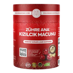 Zühre Ana Yeni Kızılcık Macunu 240 Gr