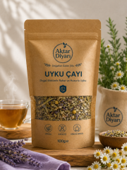 Uyku Çayı (Zeytin/Kediotu Kökü/Çarkıfelek/Şerbetçi Otu/Melisa/Papatya)