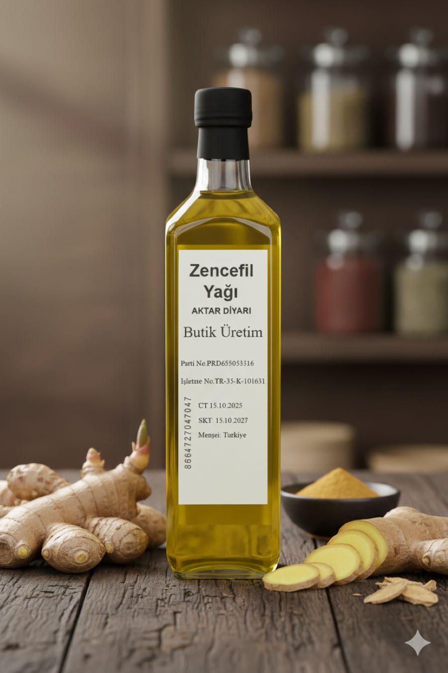 Zencefil Yağı