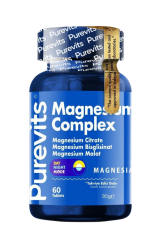 Purevits Magnezyum Kompleks 60 Tablet