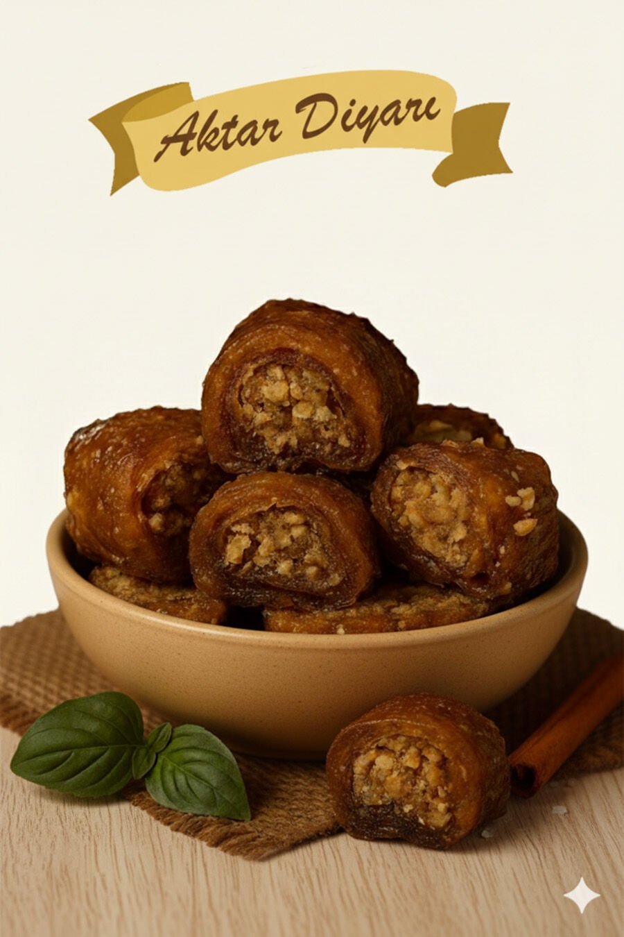 Kral Tatlısı Rulo Köme