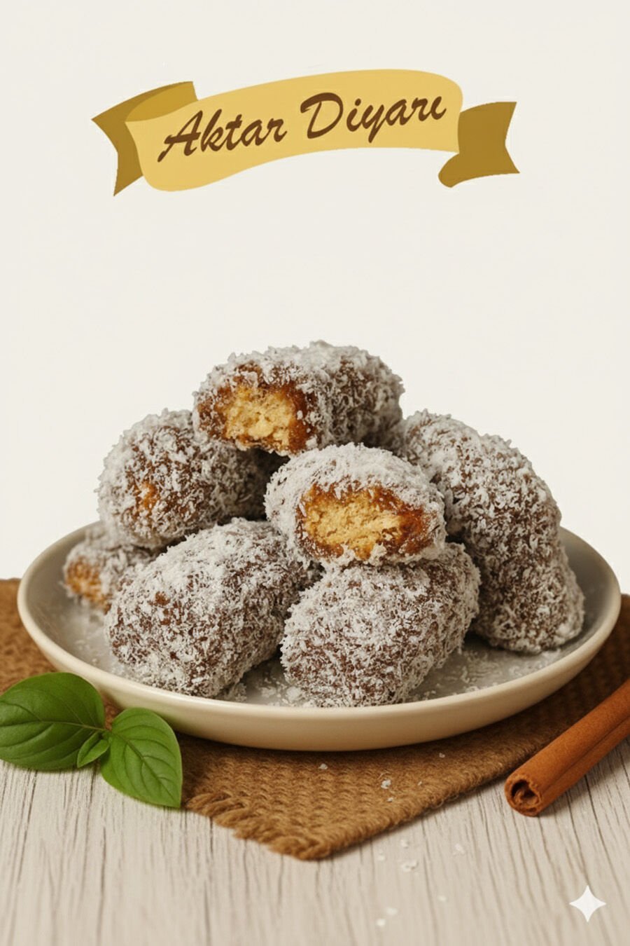 Hindistan Cevizli Çubuk Çoko Top