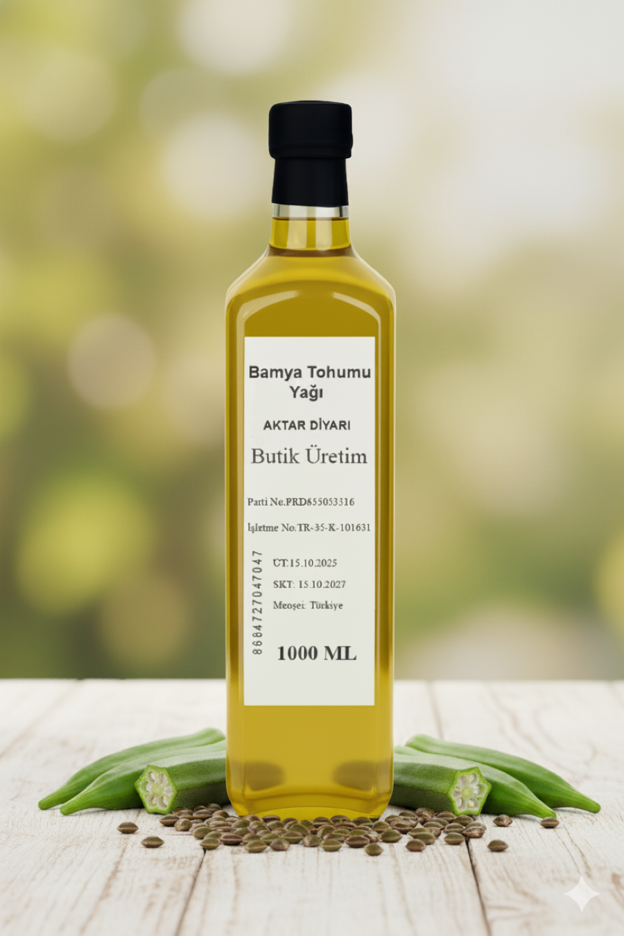 Bamya Tohumu Yağı