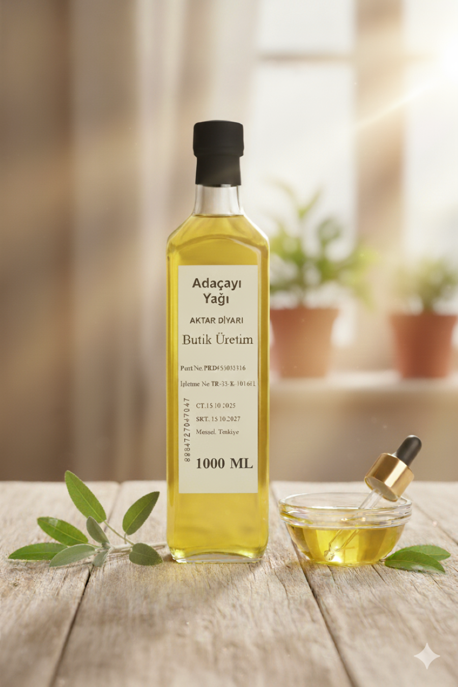 Adaçayı Yağı-Acı Elma Yağı