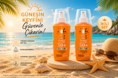 SOLAR EXPERT'li Güneş Kremi Spf 50+ Factor00 ml