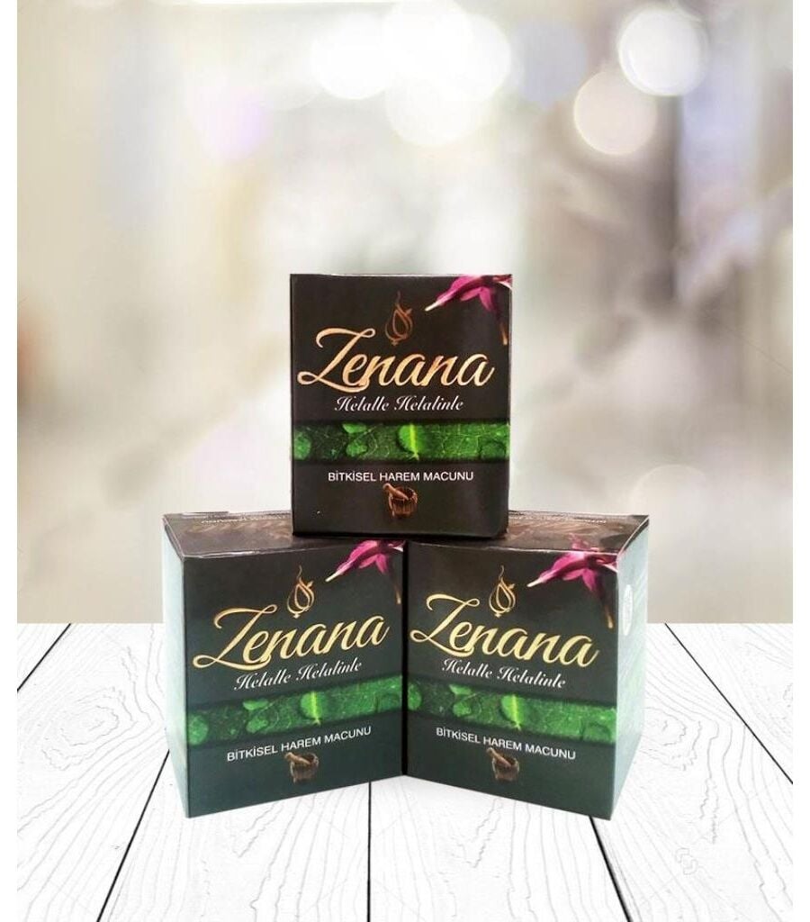 Zenana Bitkisel Kuvvet (Harem) Macunu . 3 lü Set
