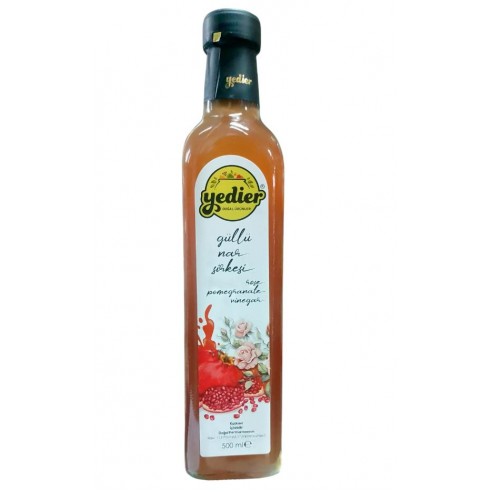 Yedier Güllü Nar Sirkesi 500 Ml