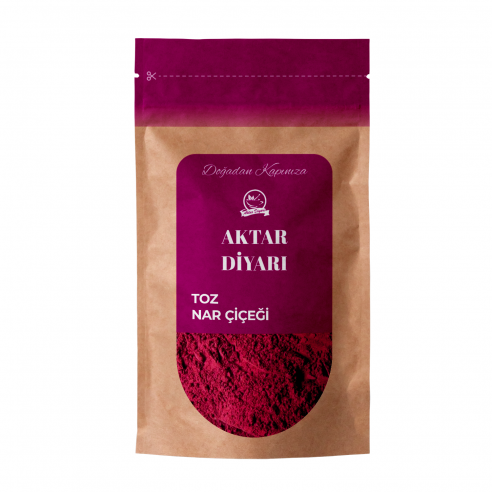 Nar Çiçeği İthal Öğütülmüş 100 GR