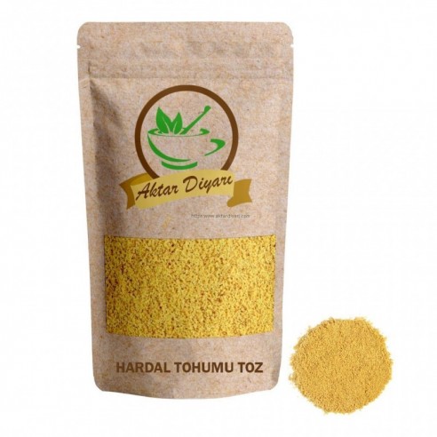 Hardal Tohumu Sarı Öğütülmüş 100 GR