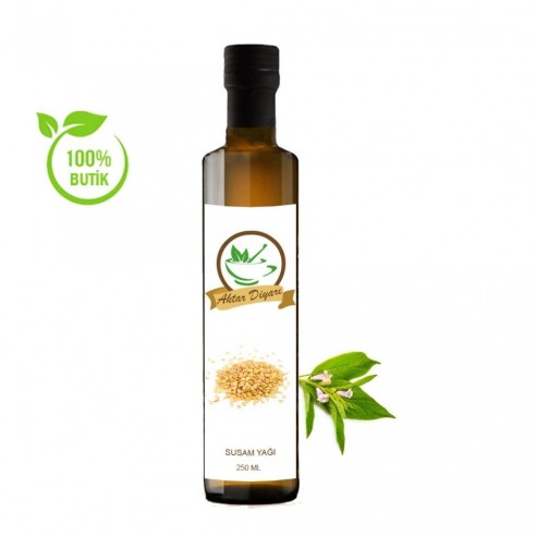Susam Yağı 250 Ml Aktar Diyarı Susam Yağı 250 Ml Aktar Diyarı