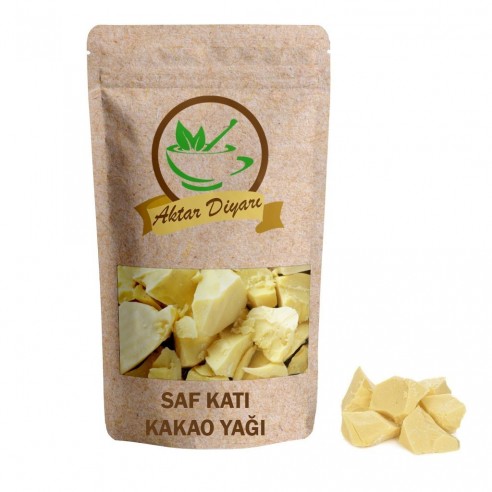Saf Katı Kakao Yağı 250 Gr Aktar Diyarı Saf Katı Kakao Yağı 250 Gr Aktar Diyarı