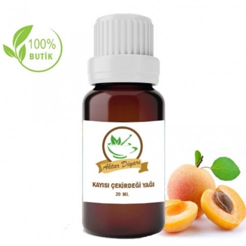 Kayısı çekirdeği Yağı 20 Ml Butik üretim 100 Saf Aktar Diyarı