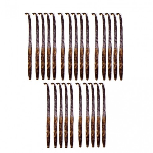 çubuk Vanilya çubuğu 14-16 Cm A Kalite 25 Adet çubuk Vanilya çubuğu 14-16 Cm A Kalite 25 Adet