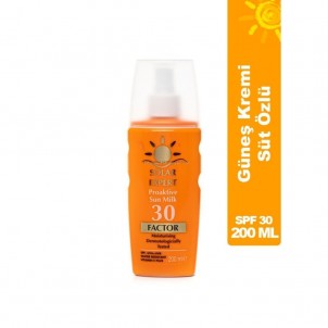 Güneş Kremi Spf 30 Factor 200 ml Güneş Kremi Spf 30 Factor 200 ml