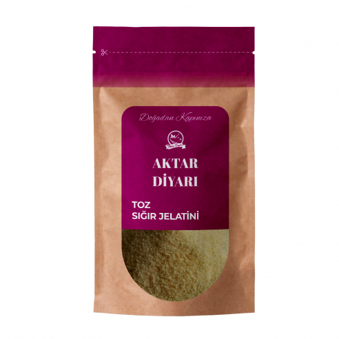 Toz Sığır Jelatin 100 Saf Sığr Domuz Içermez500 Gr Toz Sığır Jelatin 100 Saf Sığr Domuz Içermez500 Gr