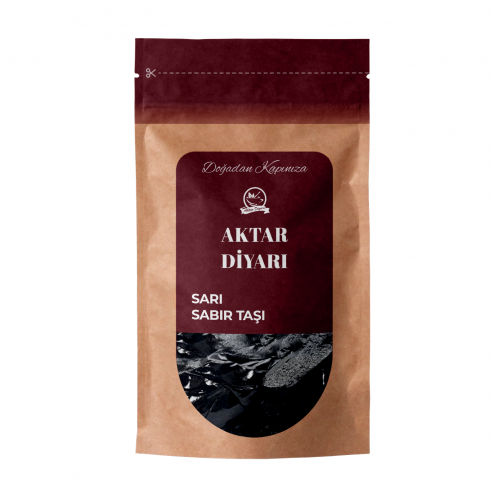 Sarı Sabır Taşı 500 Gr Sarı Sabır Taşı 500 Gr