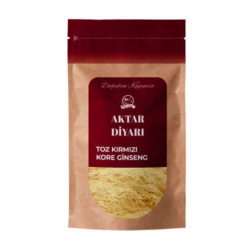 Toz Ginseng % 100 Saf 100 Gr Toz Ginseng % 100 Saf 100 Gr