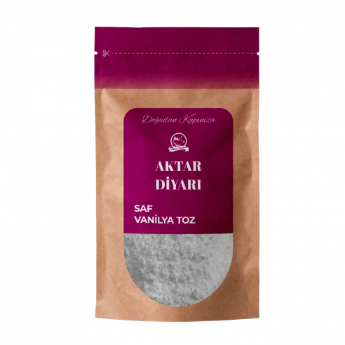 Vanilya Toz Saf şekersiz 1000 Gr Aktar Diyarı Vanilya Toz Saf şekersiz 1000 Gr Aktar Diyarı