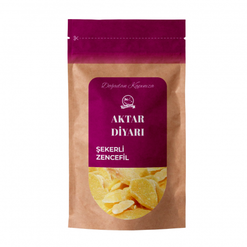 şekerli Zencefil 1000 Gr Aktar Diyarı şekerli Zencefil 1000 Gr Aktar Diyarı