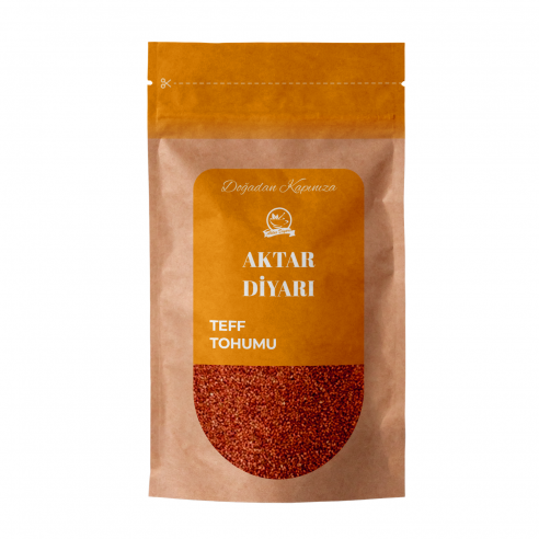 Teff Tef Tohumu 250 Gr 100 Saf Aktar Diyarı Teff Tef Tohumu 250 Gr 100 Saf Aktar Diyarı