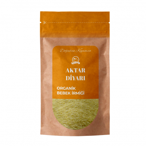 Organik Bebek Irmiği 500 Gr Organik Bebek Irmiği 500 Gr