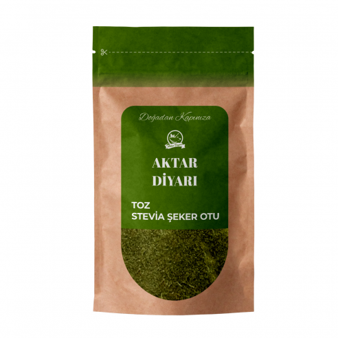 Stevia Bitki Öğütülmüş Toz 250 gr Stevia Bitki Öğütülmüş Toz 250 gr