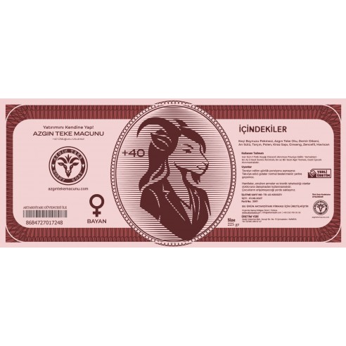 2'li Azgın Teke Otu Macunu 225Gr KADIN 2'li Azgın Teke Otu Macunu 225Gr KADIN