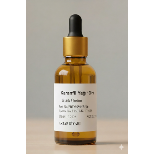 Karanfil Yağı 100 ML Aktar Diyarı Karanfil Yağı 100 ML Aktar Diyarı