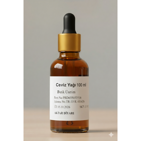 Ceviz Yağı 100 ML Aktar Diyarı Ceviz Yağı 100 ML Aktar Diyarı