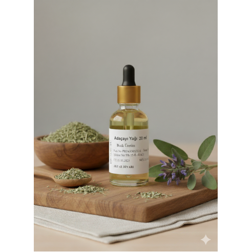 Adaçayı Acıelma Yağı 20 Ml Aktar Diyarı