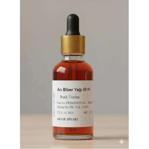 Acı Biber Yağı 50 ml