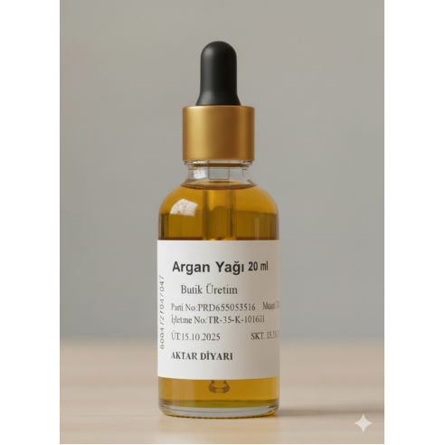 Argan Yağı 20 ML Aktar Diyarı Argan Yağı 20 ML Aktar Diyarı