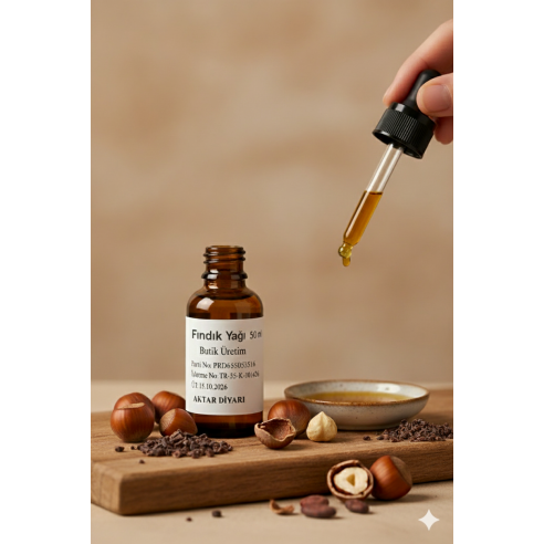 Fındık Yağı 50 ml Butik Üretim 100 Saf Aktar Diyarı Fındık Yağı 50 ml Butik Üretim 100 Saf Aktar Diyarı