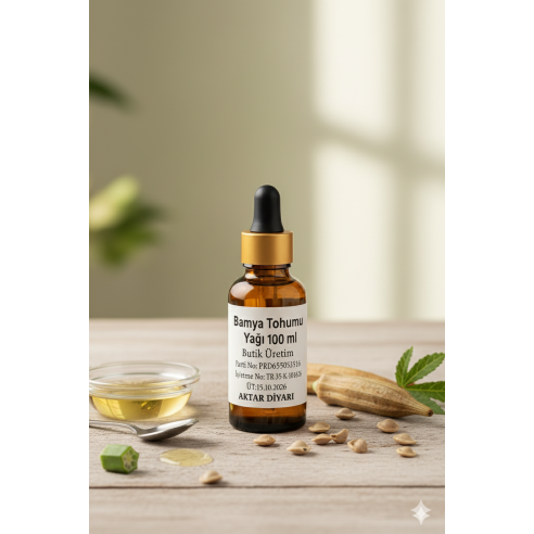 Bamya Tohumu Yağı 100 ml Bamya Tohumu Yağı 100 ml