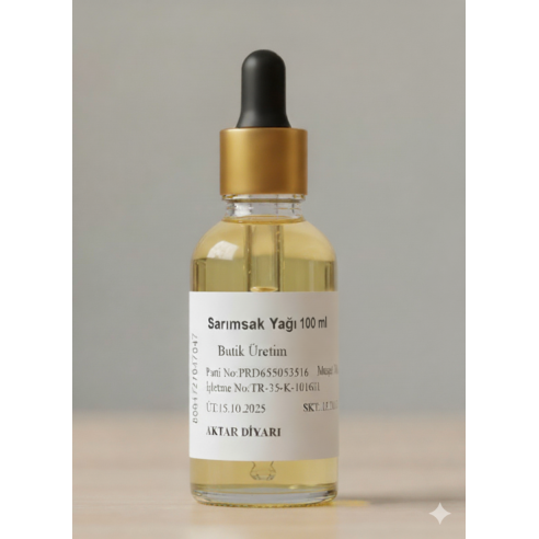 Sarımsak Yağı 100 Ml Aktar Diyarı Sarımsak Yağı 100 Ml Aktar Diyarı
