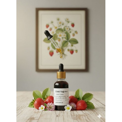 Çilek Yağı 50 ml Butik Üretim 100 Saf Aktar Diyarı Çilek Yağı 50 ml Butik Üretim 100 Saf Aktar Diyarı