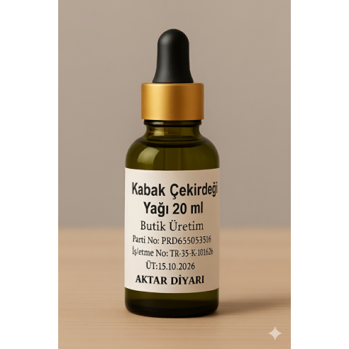 Kabak Çekirdeği Yağı 20 ML