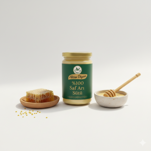 %100 Saf Arı Sütü Aktar Diyarı 500 GR %100 Saf Arı Sütü Aktar Diyarı 500 GR