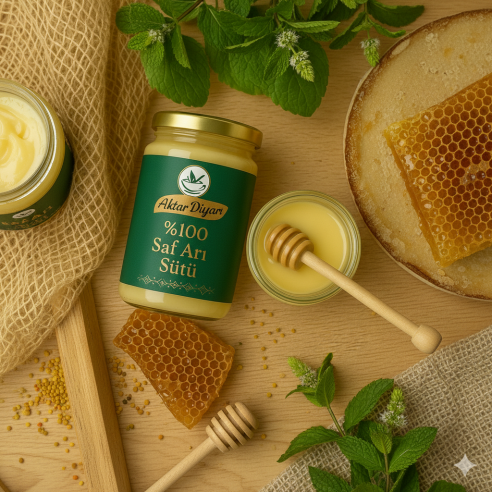 %100 Saf Arı Sütü Aktar Diyarı 500 GR %100 Saf Arı Sütü Aktar Diyarı 500 GR