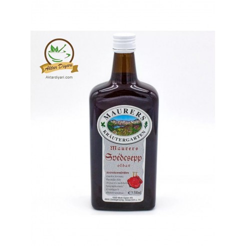 Maurers Krautergarten Isveç Şurubu İksir 500 ml
