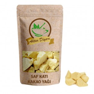 Saf Katı Kakao Yağı 250 gr Aktar Diyarı Saf Katı Kakao Yağı 250 gr Aktar Diyarı