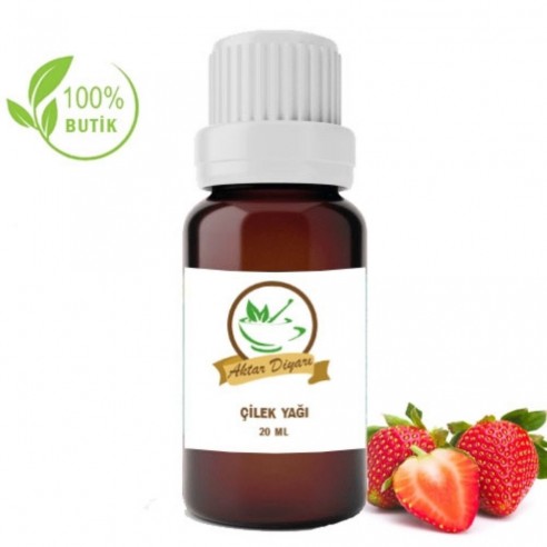 Çilek Yağı 20 ml Butik Üretim 100 Saf Aktar Diyarı Çilek Yağı 20 ml Butik Üretim 100 Saf Aktar Diyarı