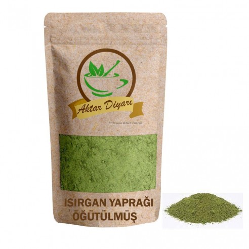 Isırgan Yaprağı Öğütülmüş Aktar Diyarı 250 GR Isırgan Yaprağı Öğütülmüş Aktar Diyarı 250 GR