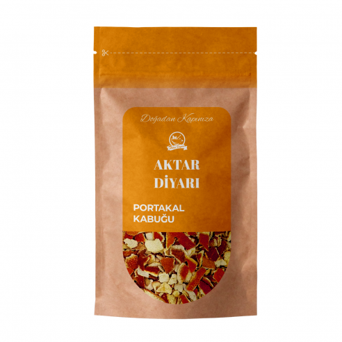 Portakal Kabuğu küp kesim 250 Gr Aktar Diyarı